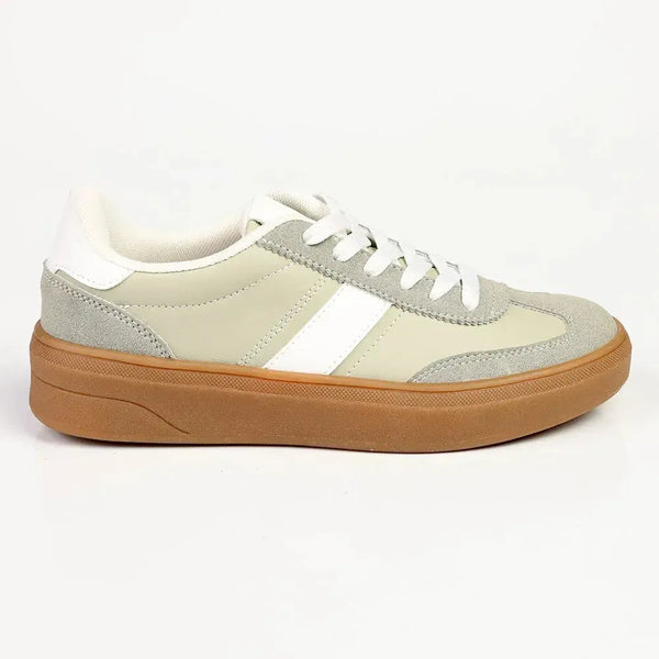 Madison Yankova Sneaker - Olive/White