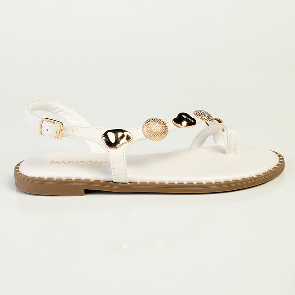 Madison Yasmin Sandal - White