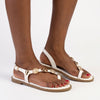 Madison Yasmin Sandal - White