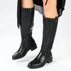 Madison Yentl 3 Rider Boot With Gusset Elastic - Black