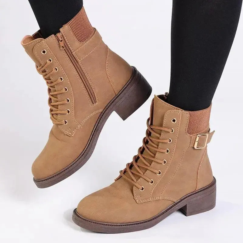 Madison Zadith Fashion Boot Tan Shoe Box Online Store