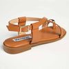 Madison jenna Toe Ring Flat Sandal - Tan-Madison Heart of New York-Buy shoes online