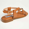 Madison jenna Toe Ring Flat Sandal - Tan-Madison Heart of New York-Buy shoes online