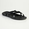 Melbourne ladies Flat Push In Sandal - Black-Seven7-Buy shoes online