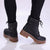 Miss Black Fox1 Hi Top Lace Boot - Black-Miss Black-Buy shoes online