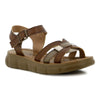 Pierre Cardin 2 Tone Sandal  - Brown