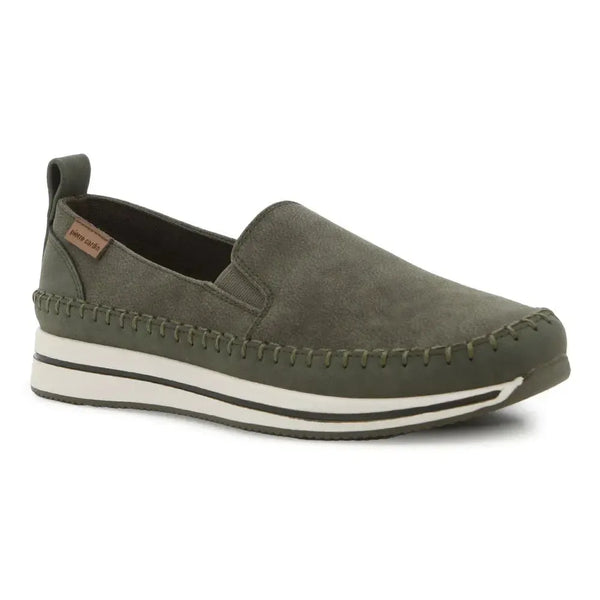 Pierre Cardin A Line Stitch Vamp - Olive