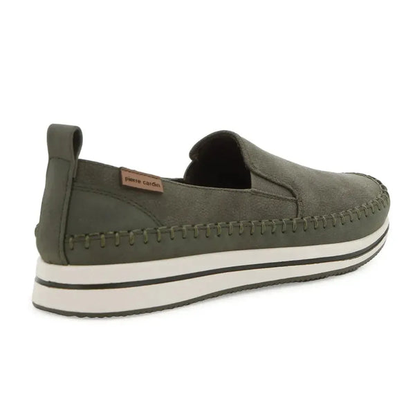 Pierre Cardin A Line Stitch Vamp - Olive