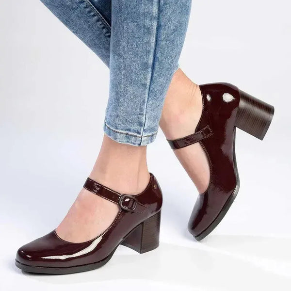 Pierre Cardin Abelia Mary Jane - Brown