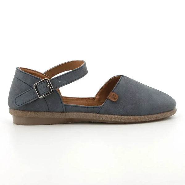 Pierre Cardin Adelle Flats - Denim Blue