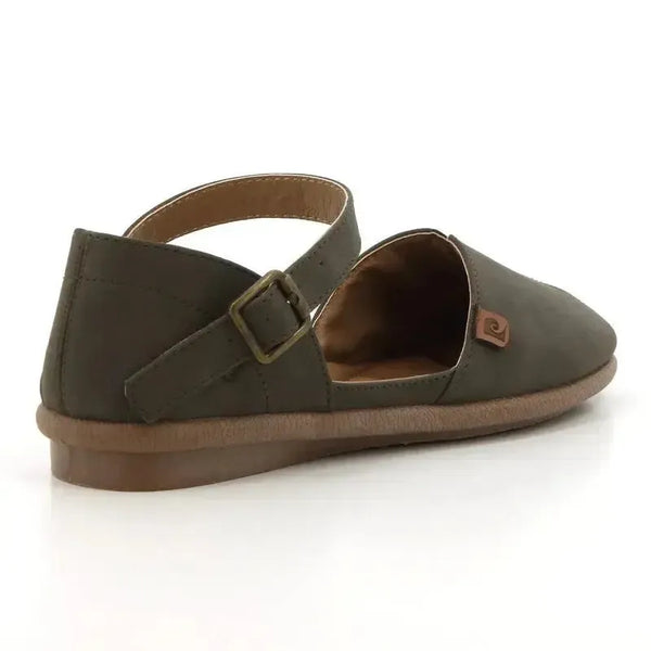 Pierre Cardin Adelle Flats - Olive