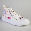 Pierre Cardin Anglaise 1 Floral Sneaker - White/Pink-Pierre Cardin-Buy shoes online