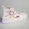 Pierre Cardin Anglaise 1 Floral Sneaker - White/Pink-Pierre Cardin-Buy shoes online