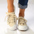 Pierre Cardin Aravane Canvas Sneakers - Beige / White