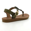 Pierre Cardin Ariella Thong Sandal - Olive