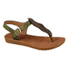 Pierre Cardin Ariella Thong Sandal - Olive-Pierre Cardin-Buy shoes online