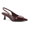 Pierre Cardin Balley Slingback Heel - Burgundy