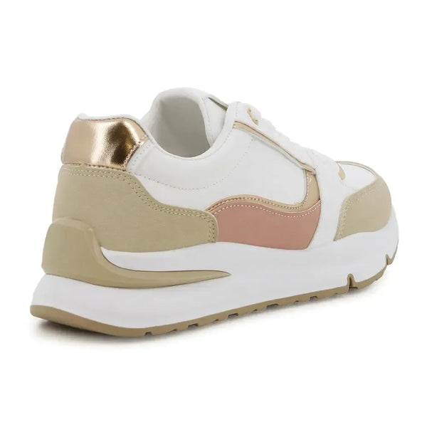 Pierre Cardin Belle 2 Sneaker - White Multi