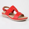 Pierre Cardin Betty Fashion Sandals - Red-Pierre Cardin-Buy shoes online