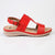Pierre Cardin Betty Fashion Sandals - Red-Pierre Cardin-Buy shoes online