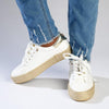 Pierre Cardin Bijou 1 Espadrille Sneaker - White-Pierre Cardin-Buy shoes online