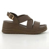 Pierre Cardin Blair Wedge Sandal - Taupe