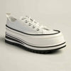 Pierre Cardin Booba 1 Platform Sneaker - White