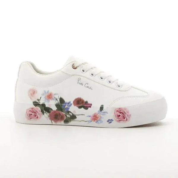Pierre Cardin Bouquet 1 Sneaker - White/Floral