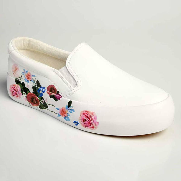 Pierre Cardin Bouquet 2 Sneaker - White/Floral-Pierre Cardin-Buy shoes online