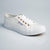 Pierre Cardin Calais Sneaker - White Gold Eyelet-Pierre Cardin-Buy shoes online