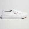 Pierre Cardin Calais Sneaker - White (Silver Eyelet)-Pierre Cardin-Buy shoes online