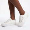 Pierre Cardin Calais Sneaker with thicket sole - White