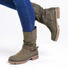 Pierre Cardin Calda Boots - Olive