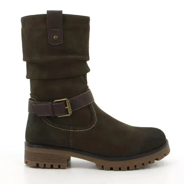 Pierre Cardin Calda Boots - Olive