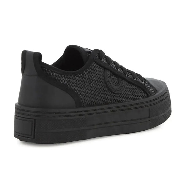 Pierre Cardin Canvas Sneaker - Black