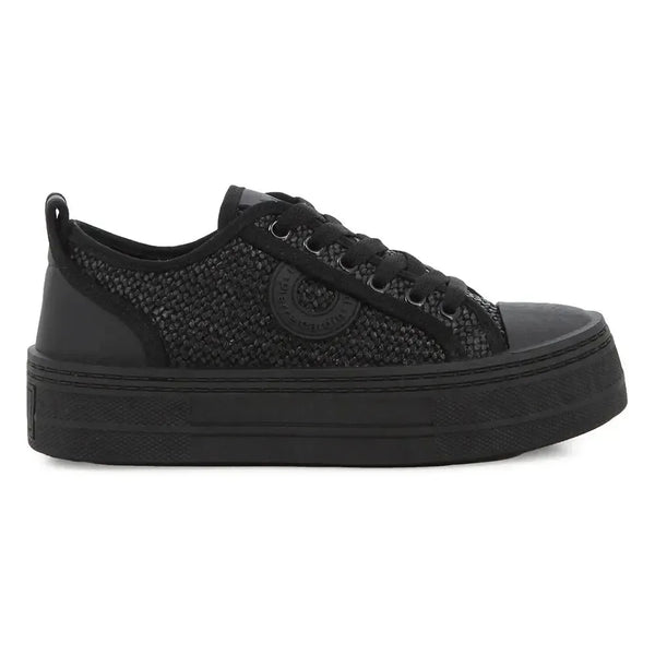 Pierre Cardin Canvas Sneaker - Black