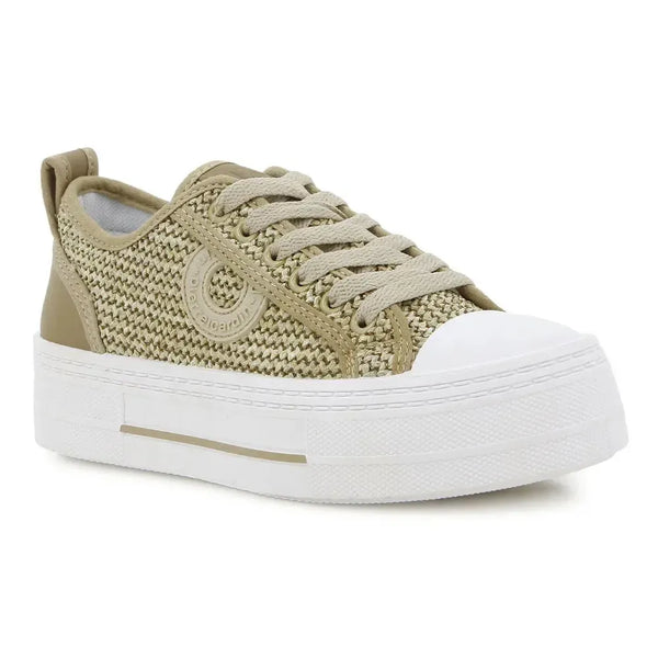 Pierre Cardin Canvas Sneaker - Taupe