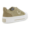 Pierre Cardin Canvas Sneaker - Taupe