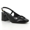 Pierre Cardin Carlie Slingback Heels - Black