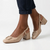 Pierre Cardin Carlie Slingback Heels - Nude
