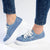 Pierre Cardin Catherine 2 Lace Up Sneaker - Denim-Pierre Cardin-Buy shoes online