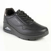 Pierre Cardin Chantal Lace Up Sneaker - Black Pewter-Pierre Cardin-Buy shoes online