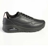 Pierre Cardin Chantal Lace Up Sneaker - Black Pewter-Pierre Cardin-Buy shoes online