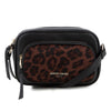 Pierre Cardin Cherie Crossbody Bag - Black Leopard