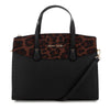 Pierre Cardin Cherie Structured Bag - Black Leopard