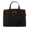 Pierre Cardin Cherie Structured Bag - Black Leopard
