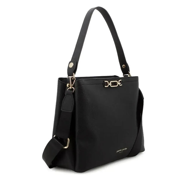 Pierre Cardin Clair Shoulder Bag - Black