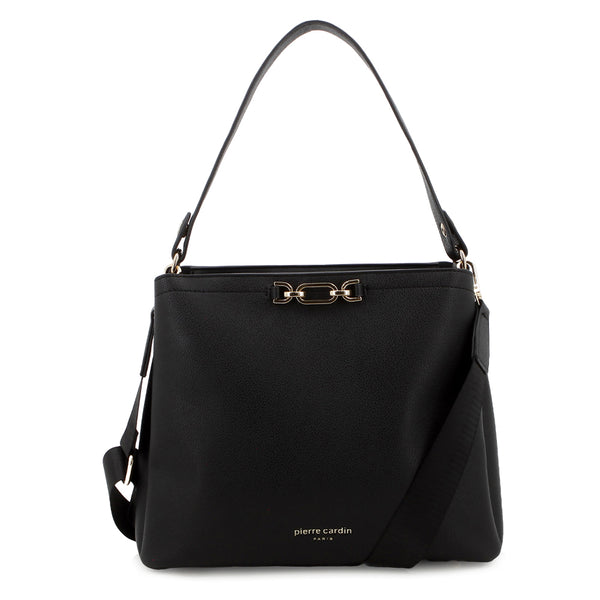Pierre Cardin Clair Shoulder Bag - Black