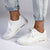 Pierre Cardin Claire Lace Up Sneaker - White/Gold-Pierre Cardin-Buy shoes online