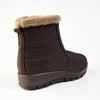 Pierre Cardin Claudia Eskimo Fur Collar Bootie - Chocolate-Pierre Cardin-Buy shoes online